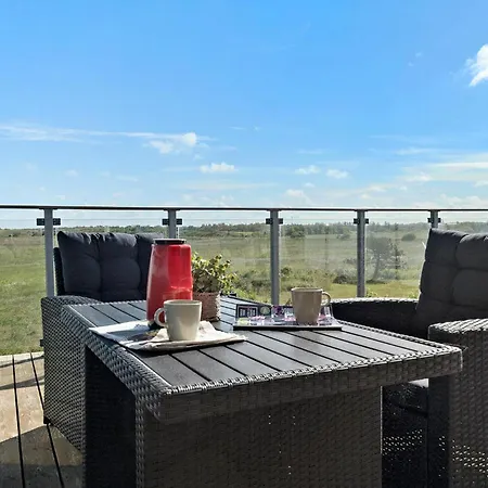 Beach Front In With House A Panoramic View Nyaraló Vestervig