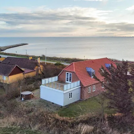 Beach Front In With House A Panoramic View *